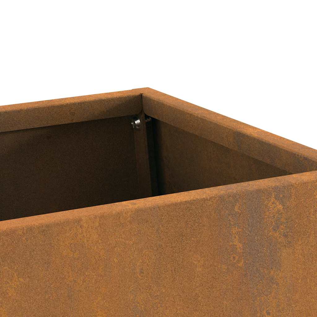 Fire Pit Brown 60 x 35 x 100 cm Steel