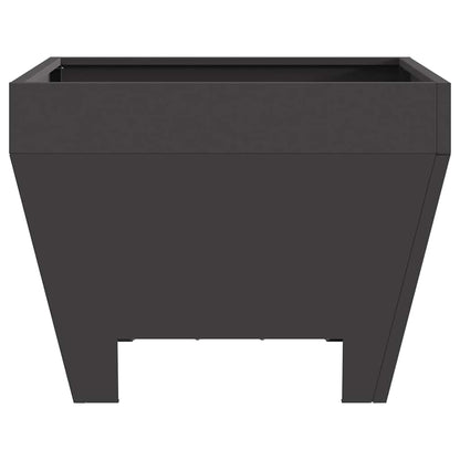 Fire Pit Black 50 x 50 x 38 cm Steel