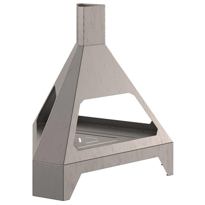 Fire Pit Brown 50 x 43 x 52 cm Steel