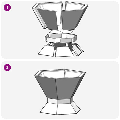 Fire Pit Black 50 x 50 x 40 cm Steel