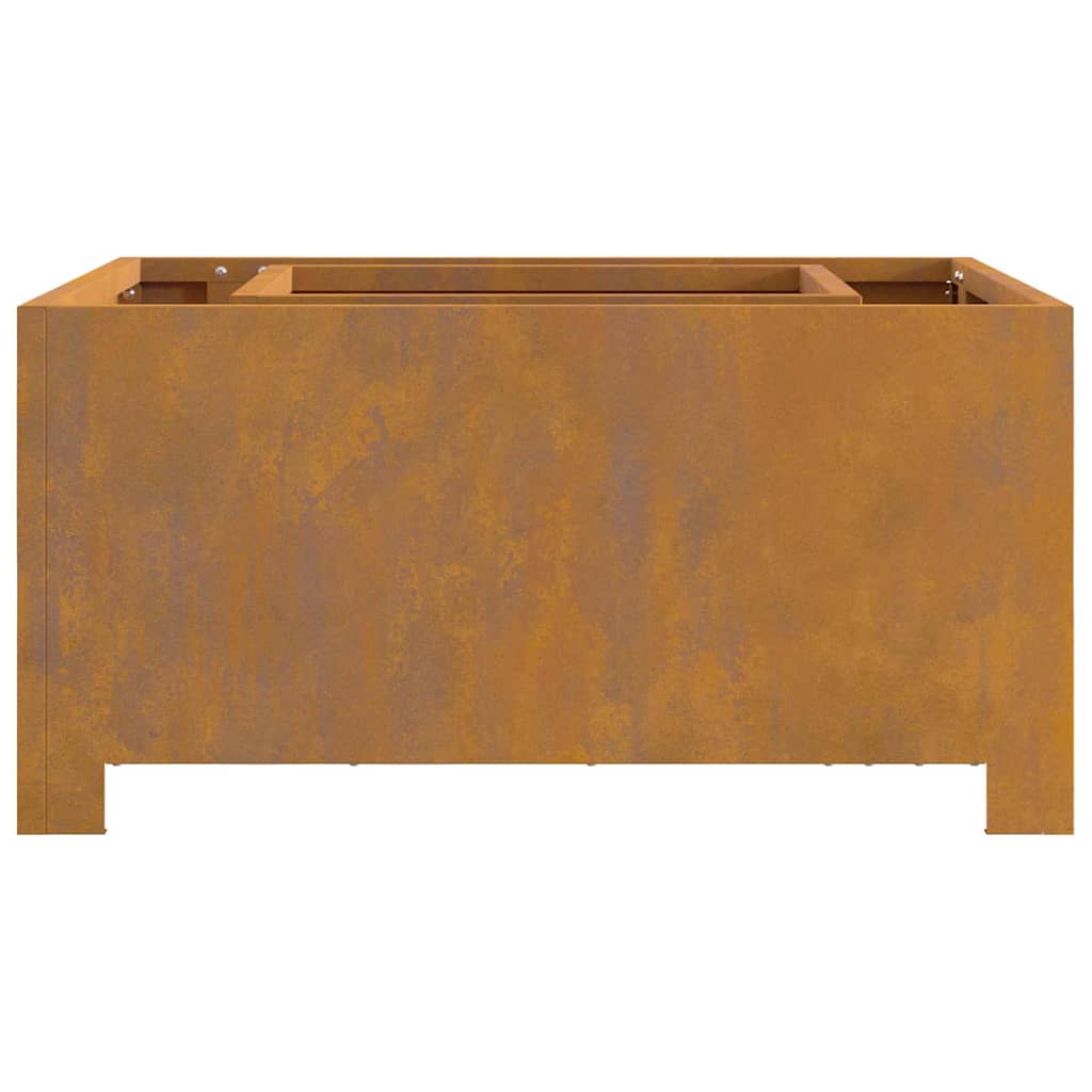 Fire Pit Brown 60 x 60 x 30 cm Steel