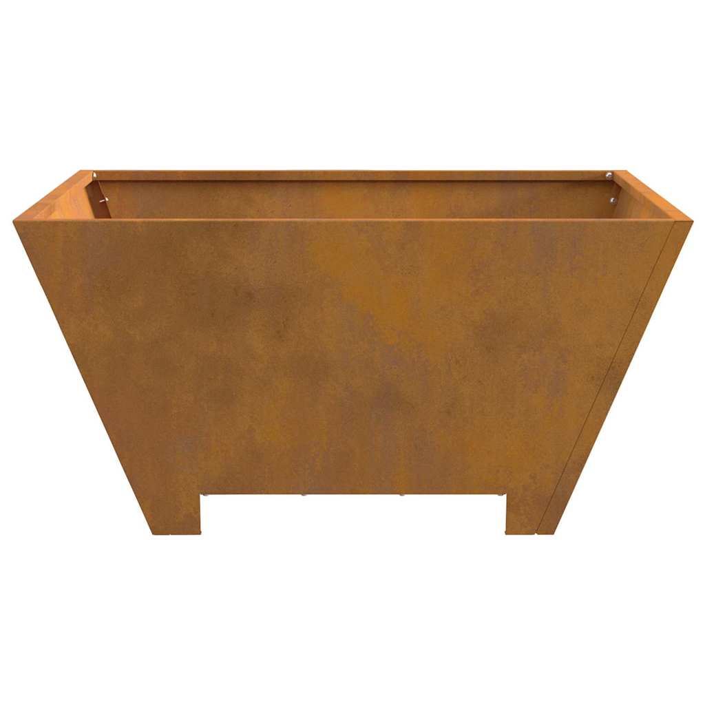 Fire Pit Brown 60 x 60 x 30 cm Steel