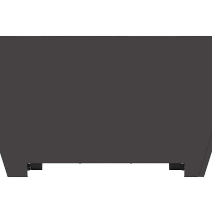 Fire Pit Black 80 x 80 x 40 cm Steel