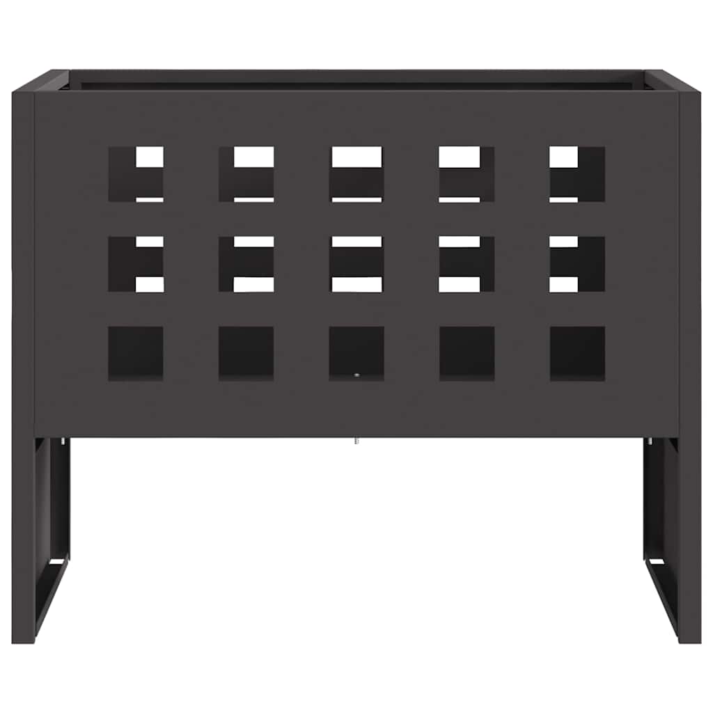 Fire Pit Black 50 x 30 x 40 cm Steel