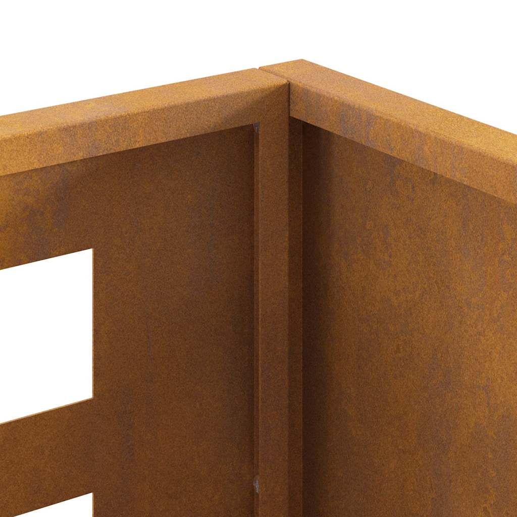 Fire Pit Brown 50 x 30 x 40 cm Steel