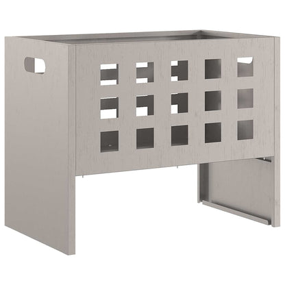 Fire Pit Brown 50 x 30 x 40 cm Steel