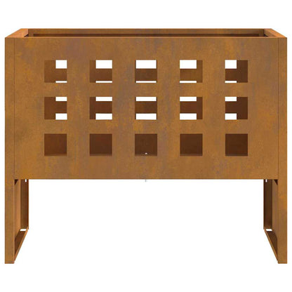 Fire Pit Brown 50 x 30 x 40 cm Steel