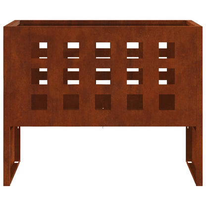Fire Pit Brown 50 x 30 x 40 cm Steel