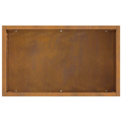 Fire Pit Brown 50 x 30 x 40 cm Steel