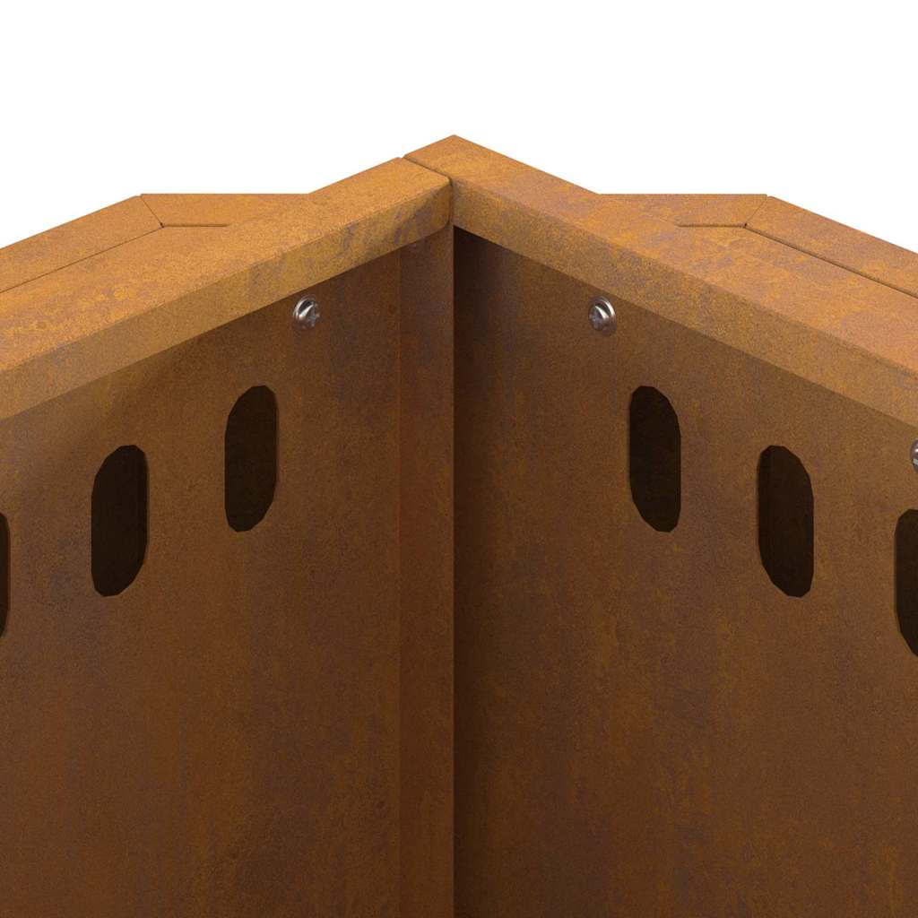 Smokeless Fire Pit Brown 38 x 38 x 51 cm Steel