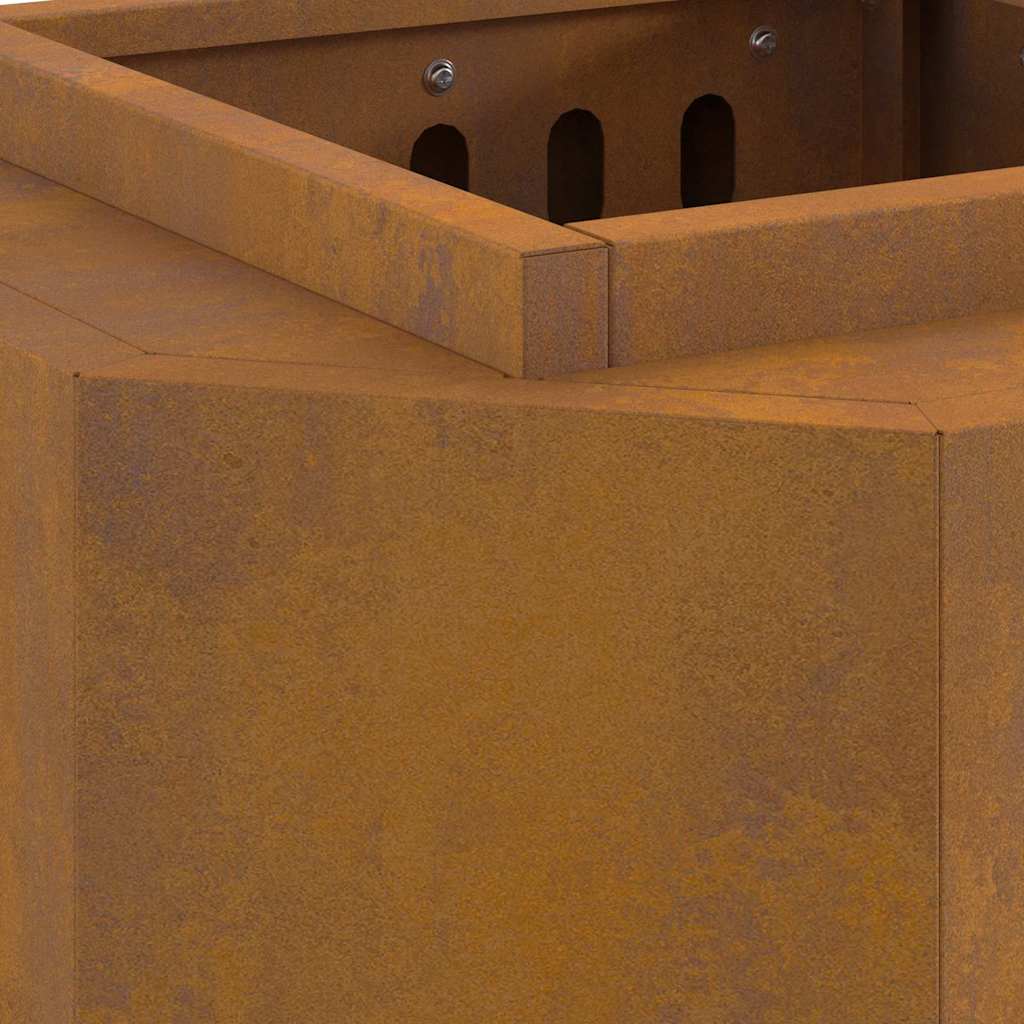 Smokeless Fire Pit Brown 38 x 38 x 51 cm Steel