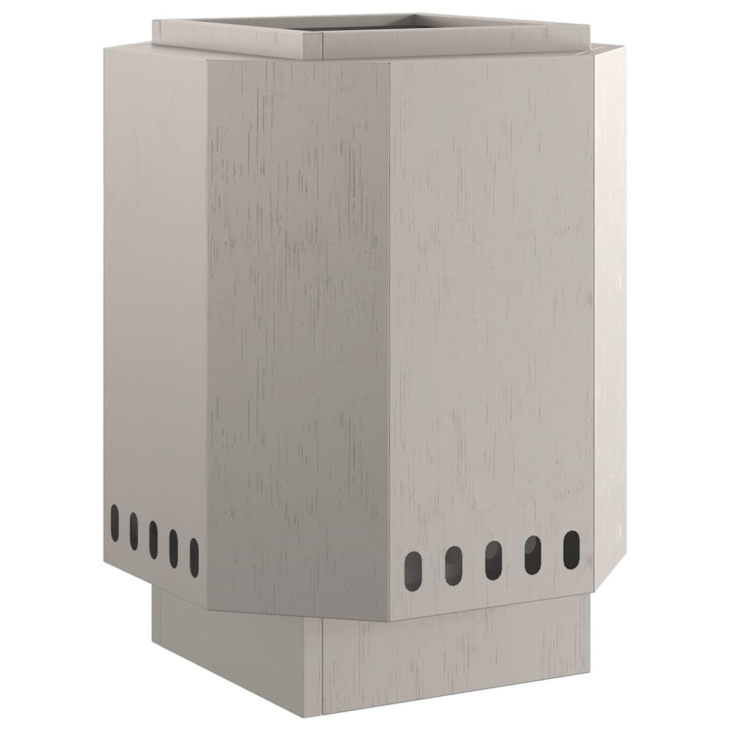 Smokeless Fire Pit Brown 38 x 38 x 51 cm Steel