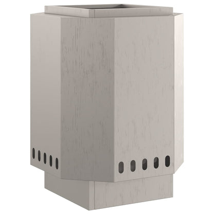 Smokeless Fire Pit Brown 38 x 38 x 51 cm Steel