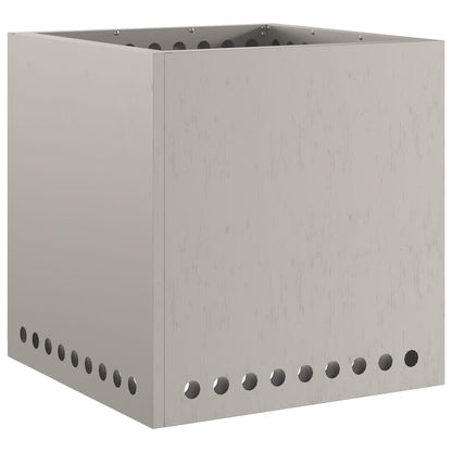 Smokeless Fire Pit Brown 48 x 48 x 50 cm Weathering Steel