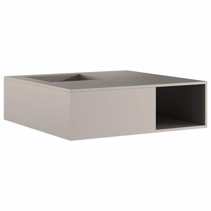 Fire Pit Brown 100 x 100 x 30 cm Weathering steel