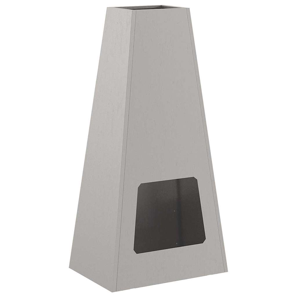 Fire Pit Brown 50 x 35 x 100 cm Weathering steel