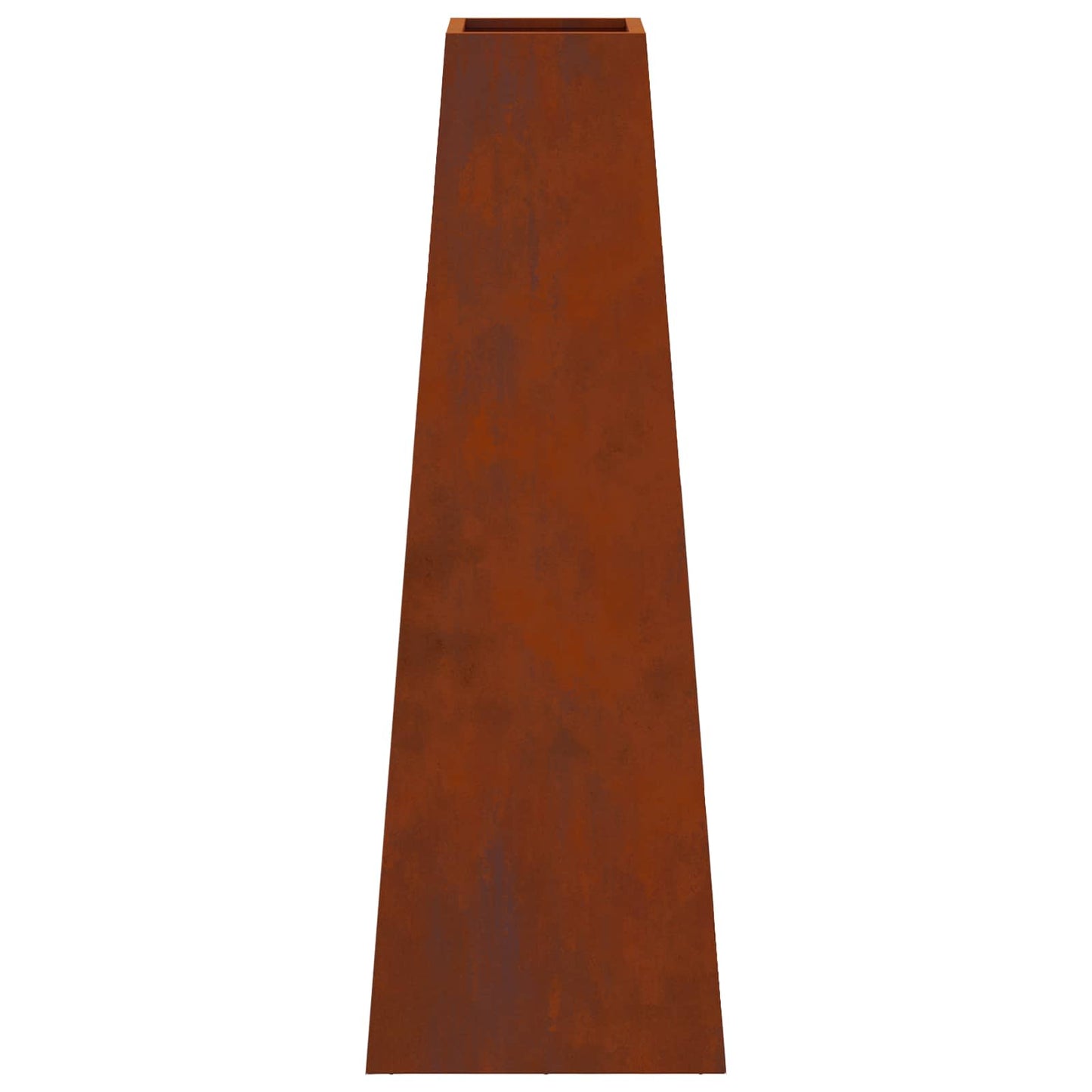 Fire Pit Brown 50 x 35 x 100 cm Weathering Steel