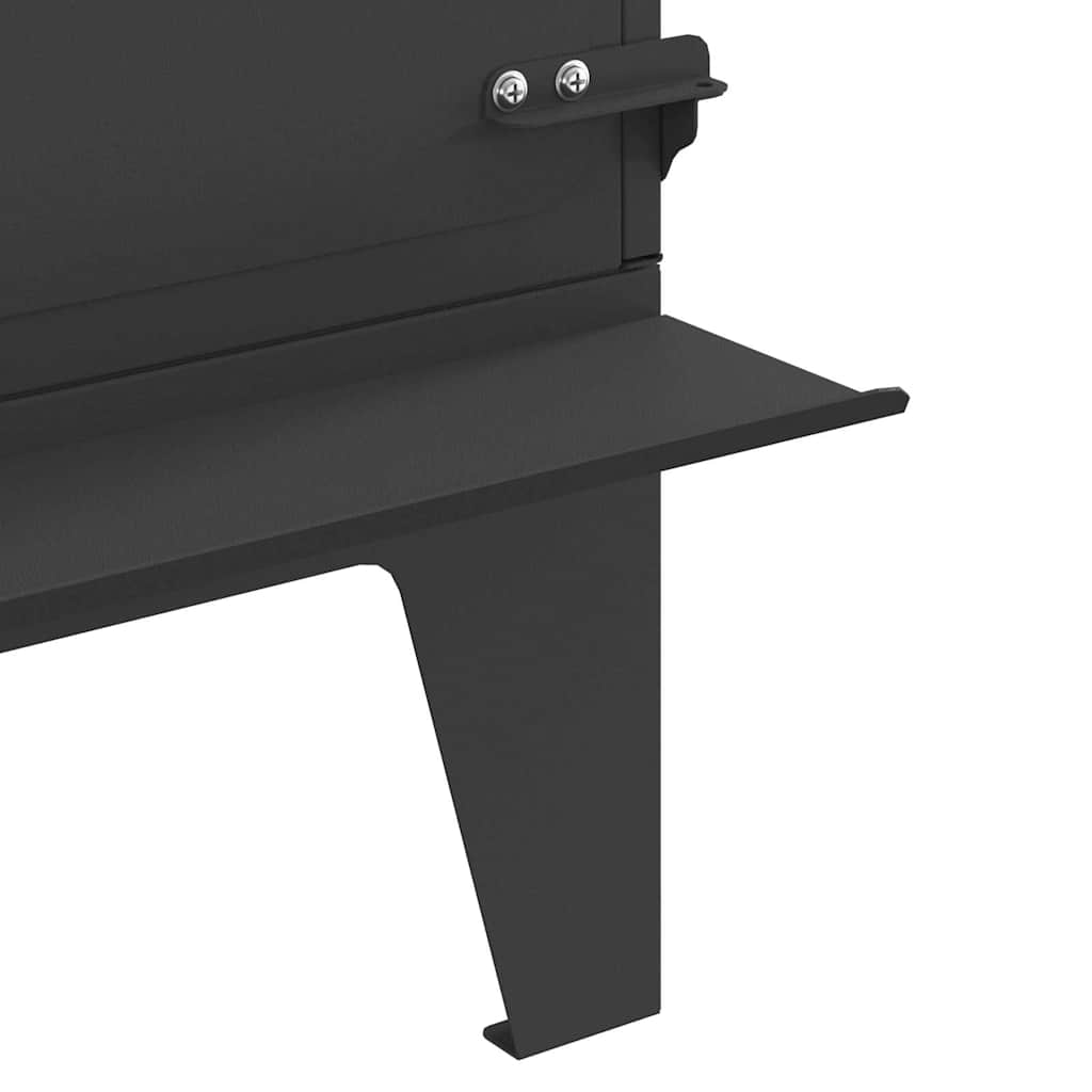 Camping Stove Black 35 x 50 x 60 cm Cold-rolled Steel