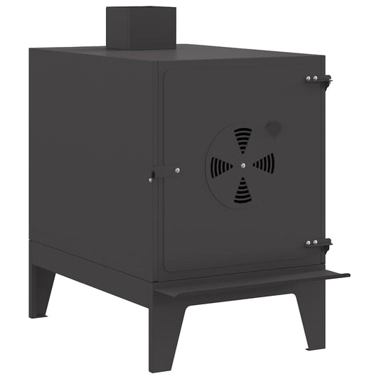 Camping Stove Black 35 x 50 x 60 cm Cold-rolled Steel