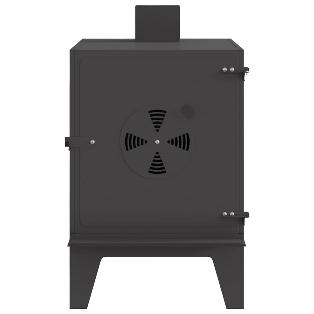 Camping Stove Black 35 x 50 x 60 cm Cold-rolled Steel