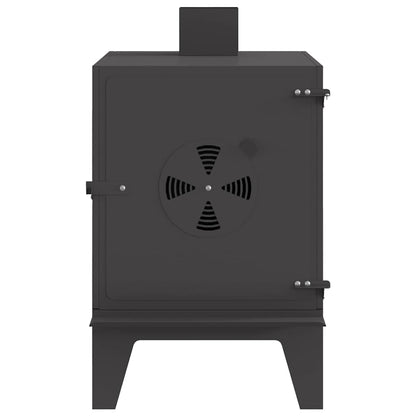 Camping Stove Black 35 x 50 x 60 cm Cold-rolled Steel