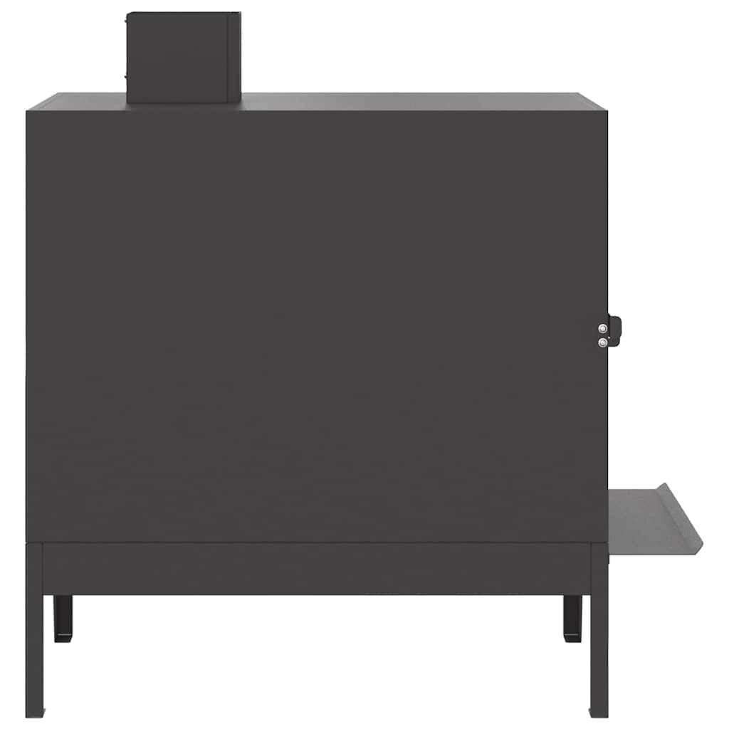 Camping Stove Black 35 x 50 x 60 cm Cold-rolled Steel