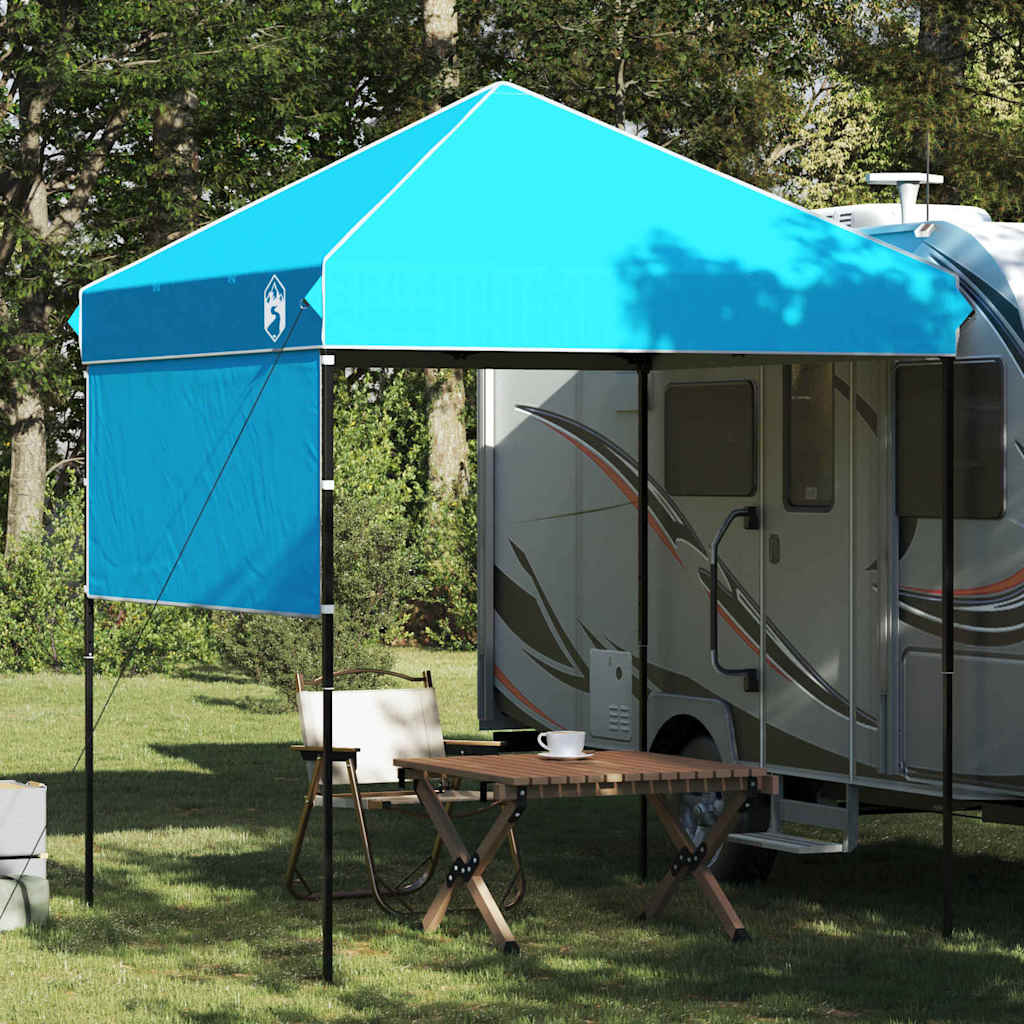 Canopy Tent Manual Blue 194 x 194 x 251 cm Fabric