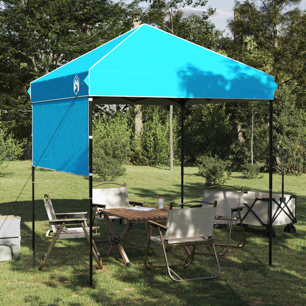 Canopy Tent Manual Blue 194 x 194 x 251 cm Fabric