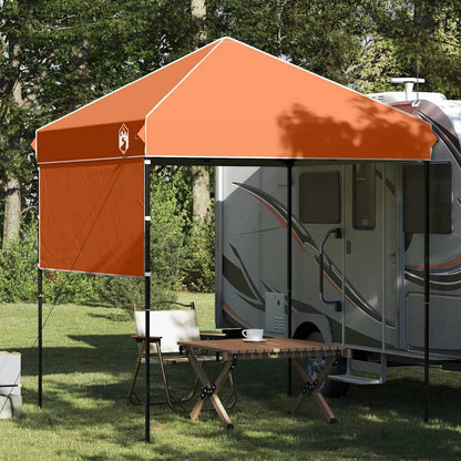 Canopy Tent Manual Orange 194 x 194 x 251 cm Fabric