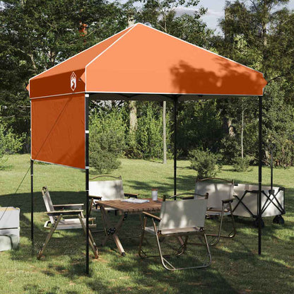Canopy Tent Manual Orange 194 x 194 x 251 cm Fabric