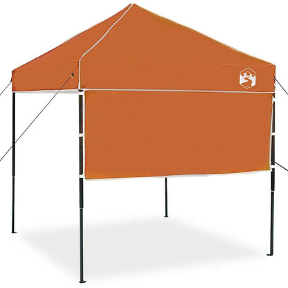 Canopy Tent Manual Orange 194 x 194 x 251 cm Fabric