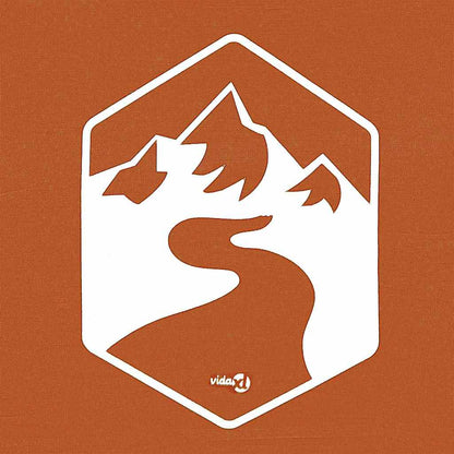 Canopy Tent Manual Orange 243 x 243 x 251 cm Fabric