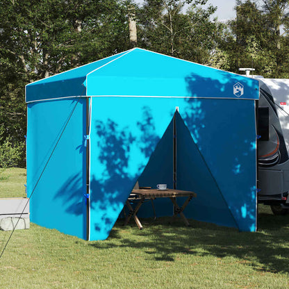 Canopy Tent 243 x 243 x 251 cm Blue Fabric