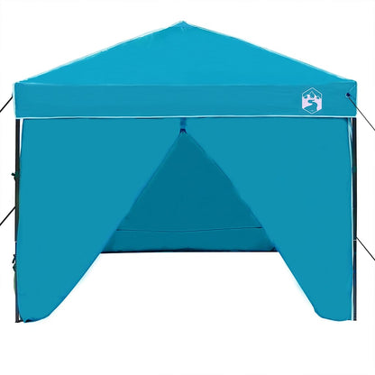 Canopy Tent 243 x 243 x 251 cm Blue Fabric