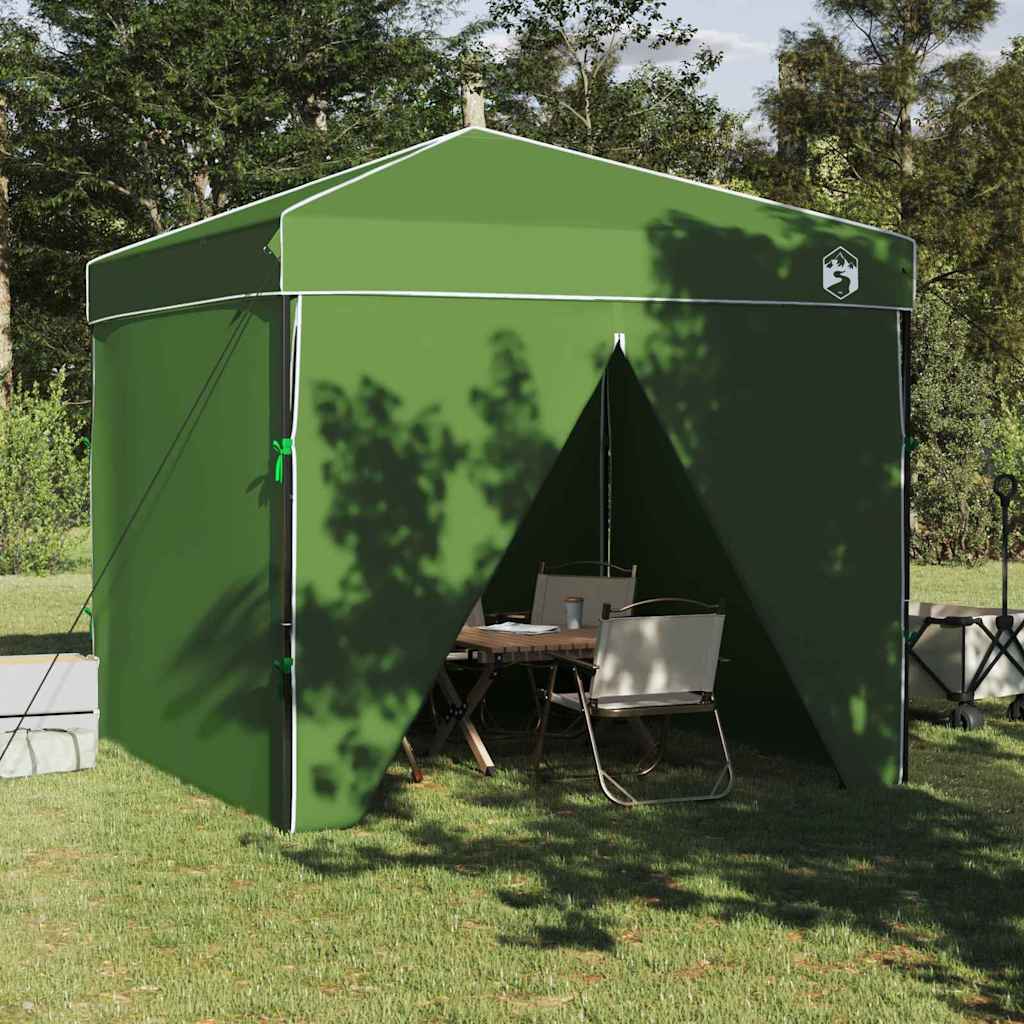 Canopy Tent Manual Green 243 x 243 x 251 cm Fabric
