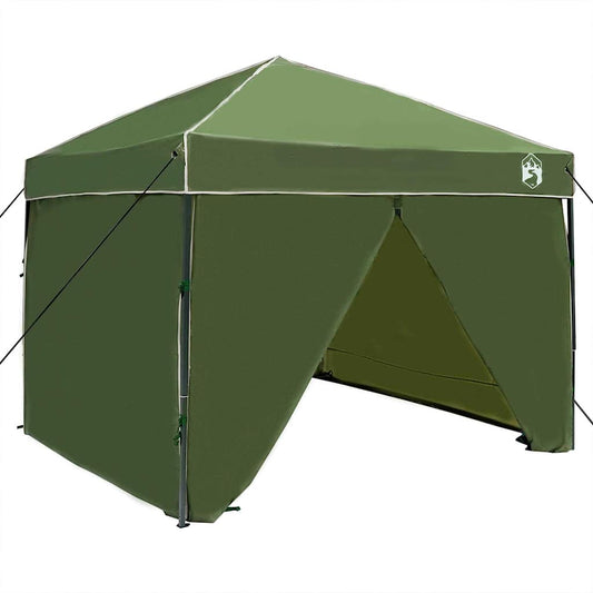 Canopy Tent 243 x 243 x 251 cm Green Fabric