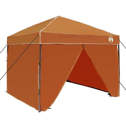 Canopy Tent Manual Orange 243 x 243 x 251 cm Fabric