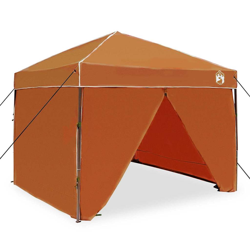 Canopy Tent Manual Orange 243 x 243 x 251 cm Fabric