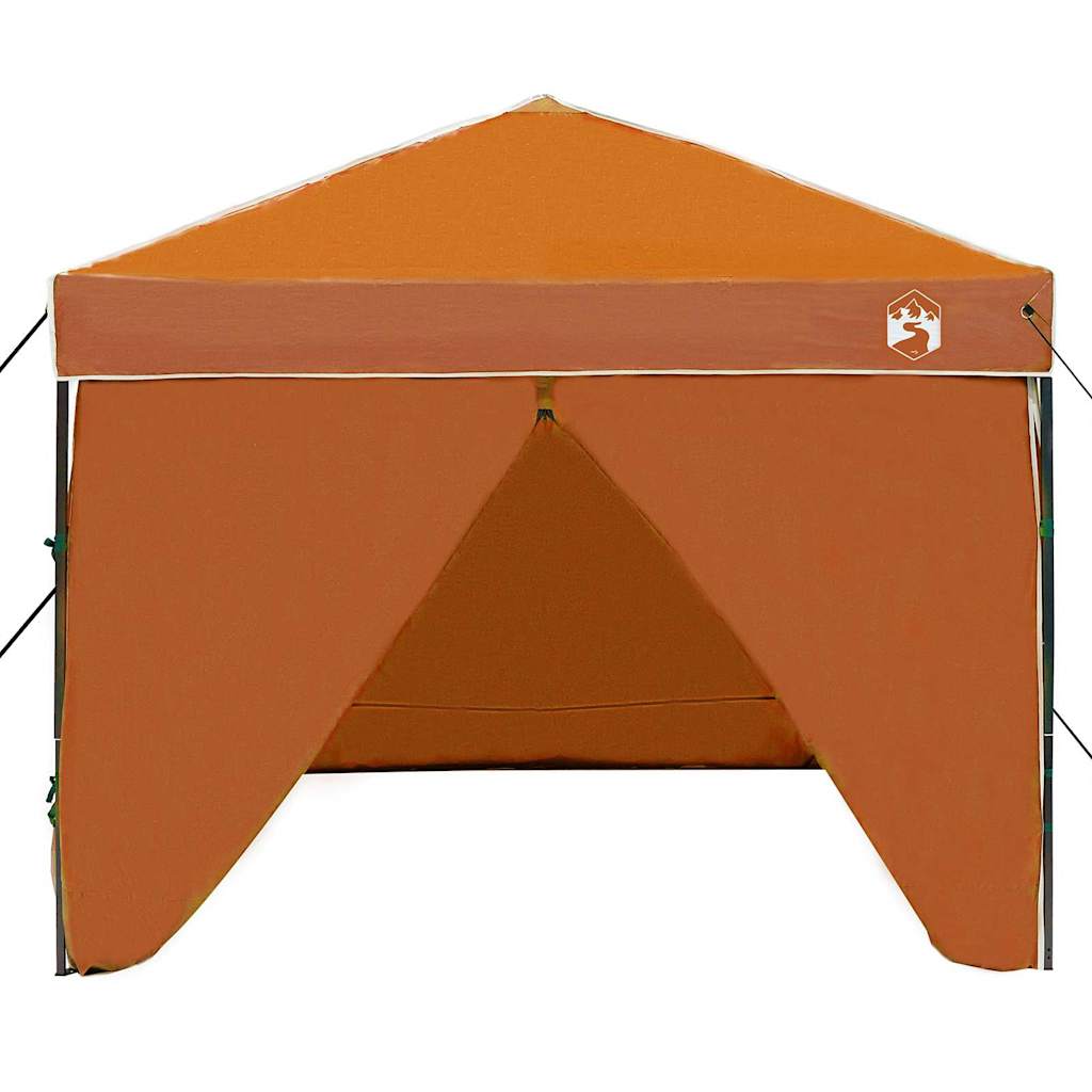 Canopy Tent Manual Orange 243 x 243 x 251 cm Fabric