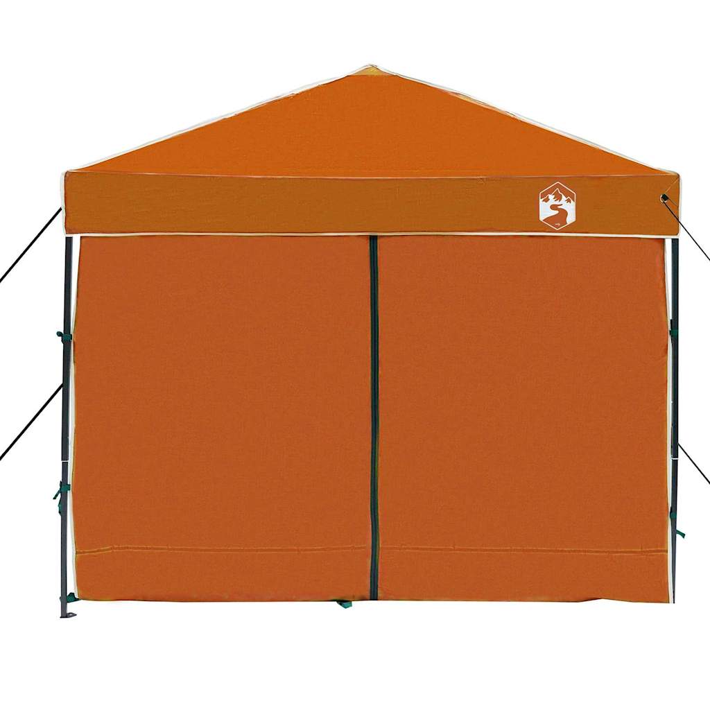 Canopy Tent Manual Orange 243 x 243 x 251 cm Fabric