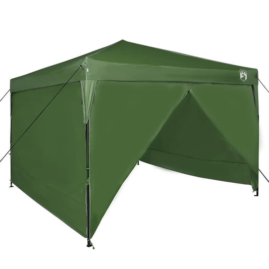 Canopy Tent 290 x 290 x 251 cm Green Fabric
