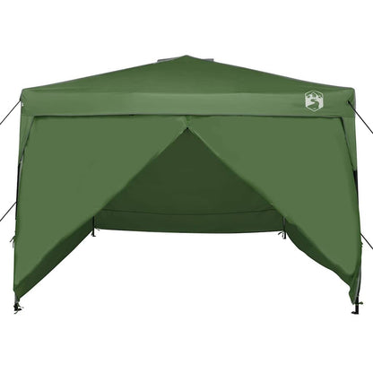 Canopy Tent 290 x 290 x 251 cm Green Fabric