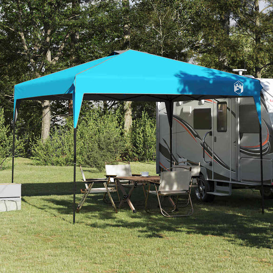 Canopy Tent 290 x 290 x 251 cm Blue Fabric