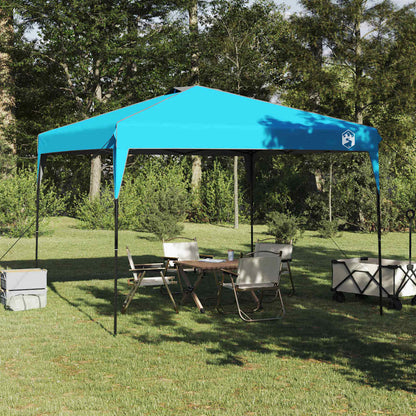 Canopy Tent 290 x 290 x 251 cm Blue Fabric