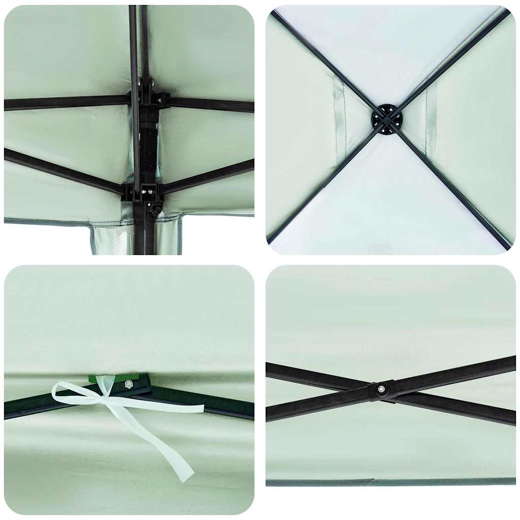 Canopy Tent Manual Green 290 x 290 x 251 cm Fabric