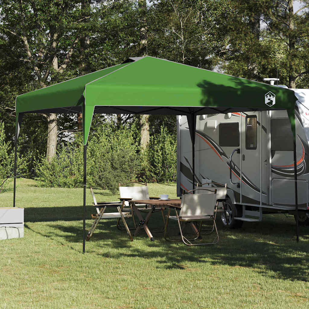 Canopy Tent Manual Green 290 x 290 x 251 cm Fabric
