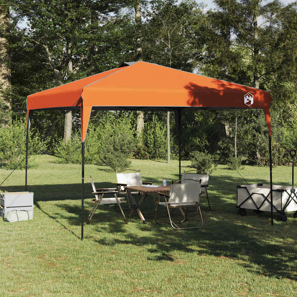 Canopy Tent Manual Orange 290 x 290 x 251 cm Fabric