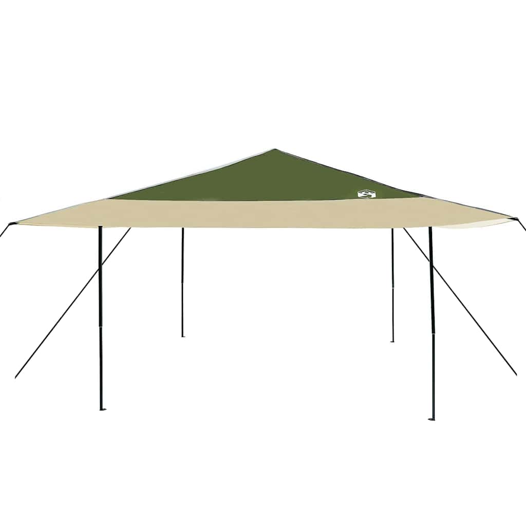 Canopy Tent Manual Green 395 x 395 x 251 cm Fabric