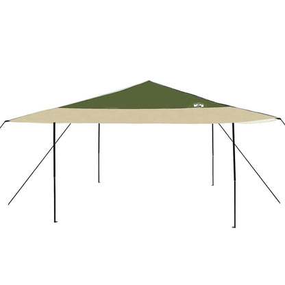 Canopy Tent Manual Green 395 x 395 x 251 cm Fabric