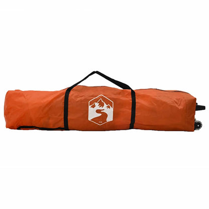 Canopy Tent 395 x 395 x 251 cm Orange Fabric